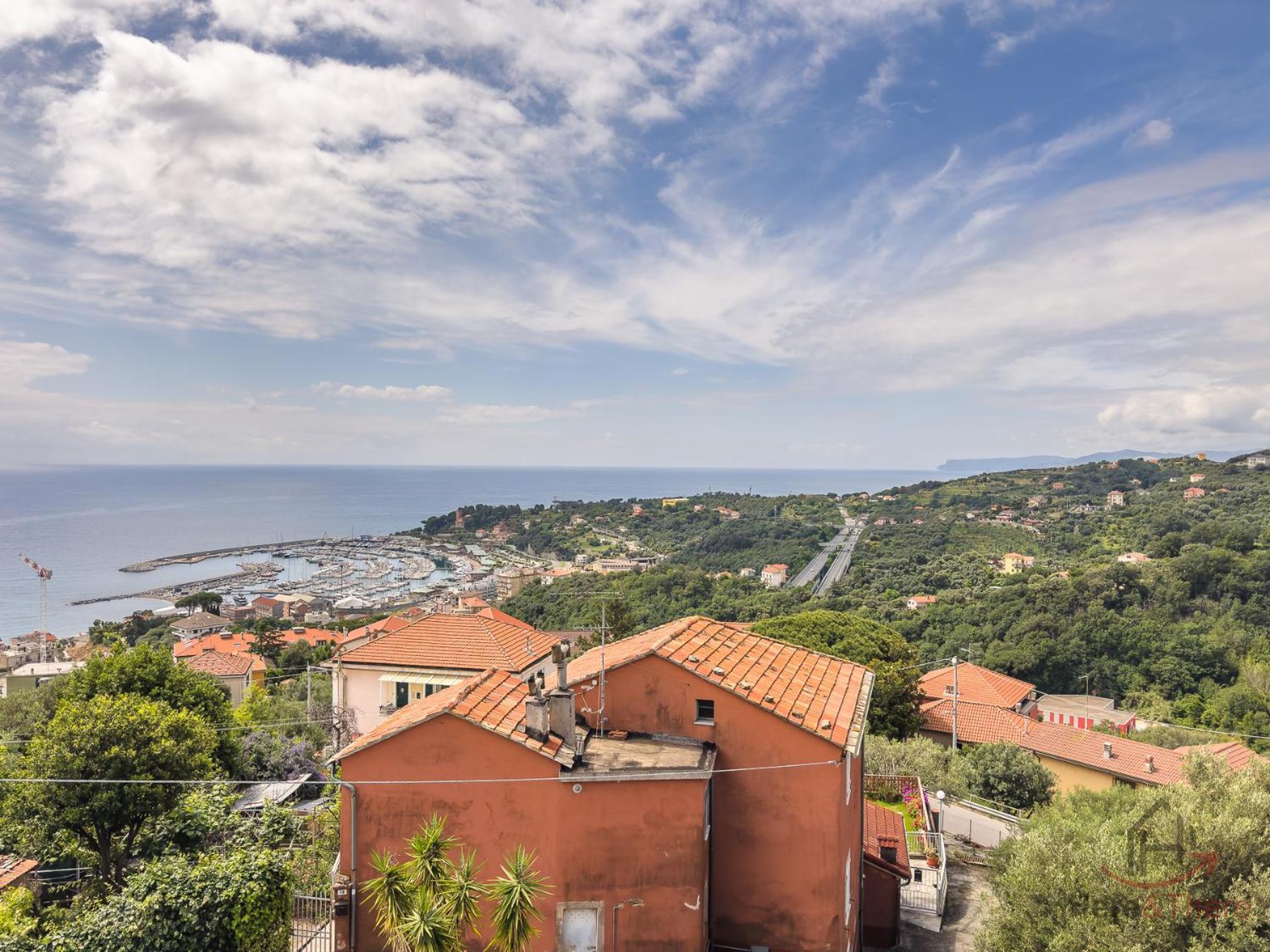 Garden & Sea View - Free Beach Access And Garage - Wifi Varazze Exterior photo